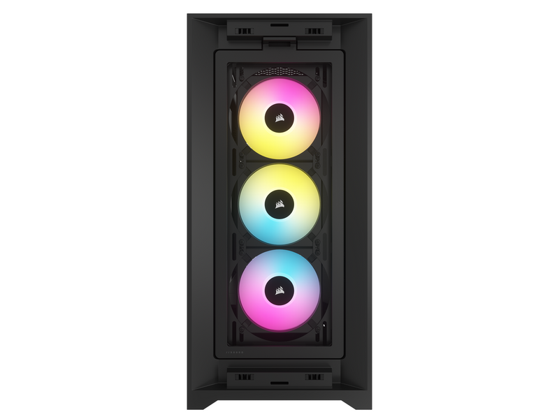 Corsair iCUE 5000D RGB Airflow TG - Black - Gehäuse - Miditower - Schwarz