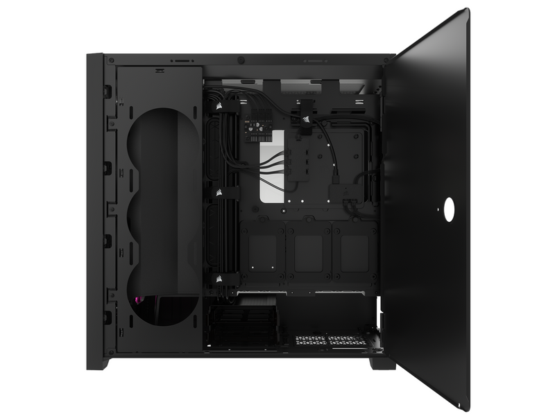 Corsair iCUE 5000D RGB Airflow TG - Black - Gehäuse - Miditower - Schwarz