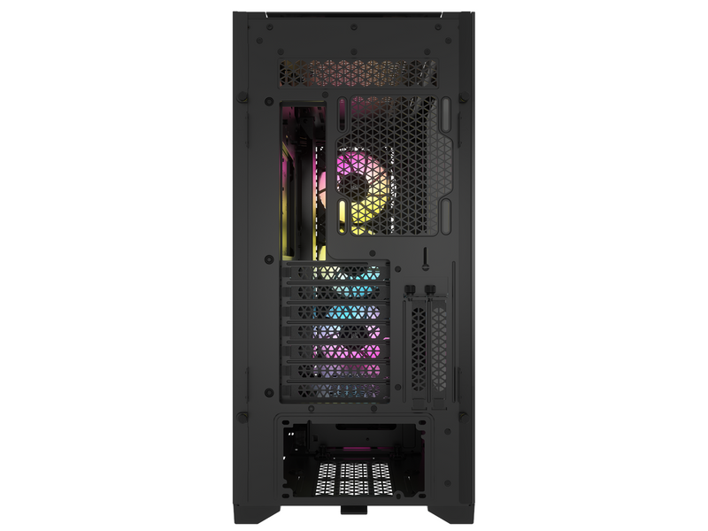 Corsair iCUE 5000D RGB Airflow TG - Black - Gehäuse - Miditower - Schwarz