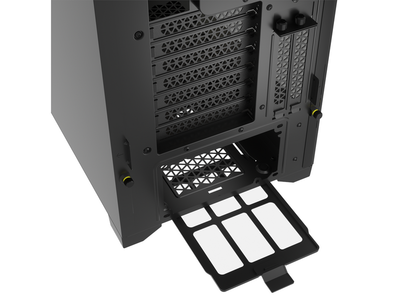 Corsair iCUE 5000D RGB Airflow TG - Black - Gehäuse - Miditower - Schwarz