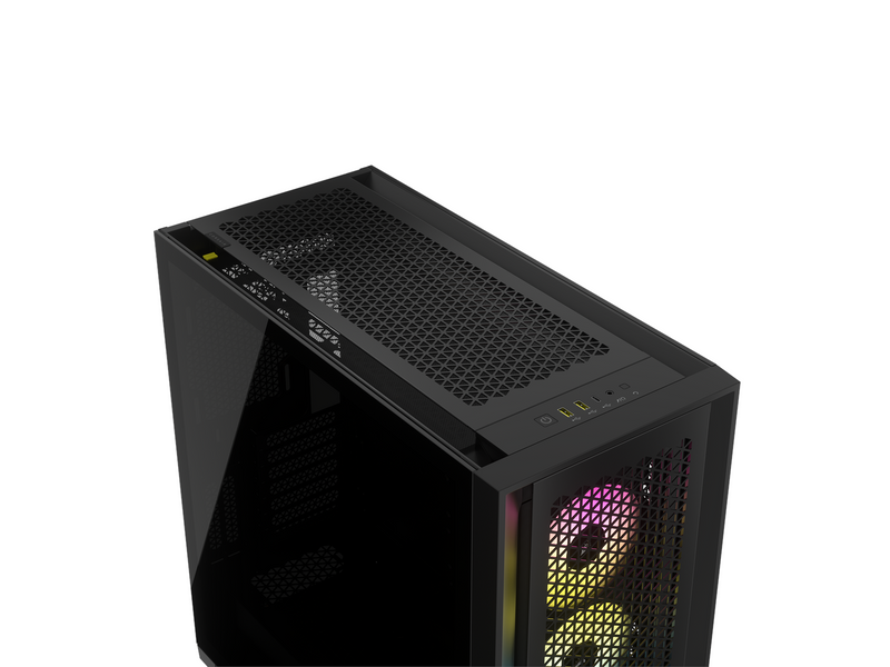 Corsair iCUE 5000D RGB Airflow TG - Black - Gehäuse - Miditower - Schwarz