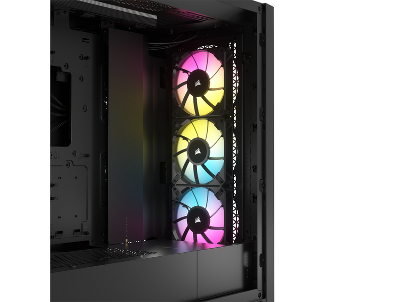 Corsair iCUE 5000D RGB Airflow TG - Black - Gehäuse - Miditower - Schwarz