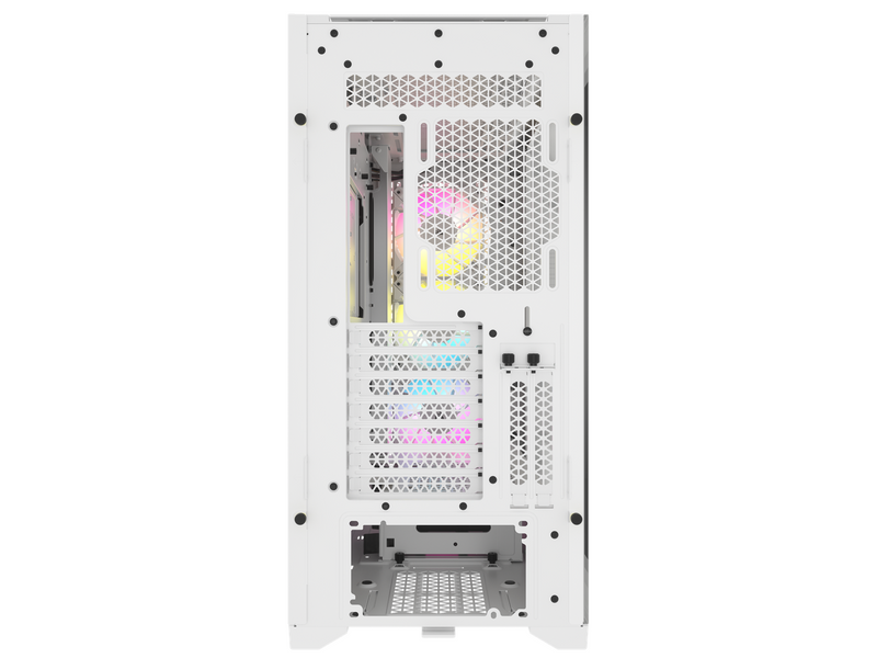 Corsair iCUE 5000D RGB Airflow TG - White - Gehäuse - Miditower - Weiß