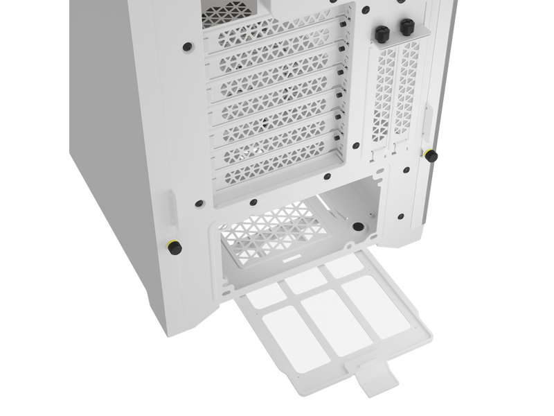 Corsair iCUE 5000D RGB Airflow TG - White - Gehäuse - Miditower - Weiß