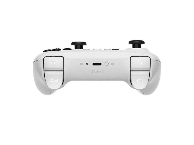 8BitDo Ultimate Bluetooth Controller w/ Charging Dock - White - Wireless - Nintendo Switch