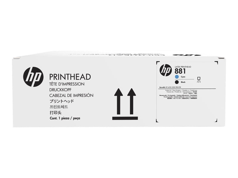 HP 881 - Cyan Original - Black Original - Druckerkopf Cyan