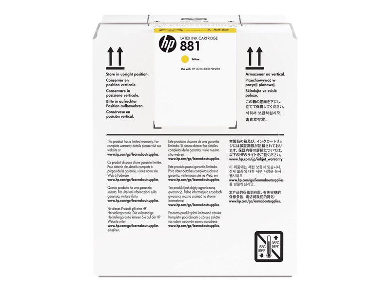 HP 881 - Yellow Ink - Original - Tintenpatrone Gelb