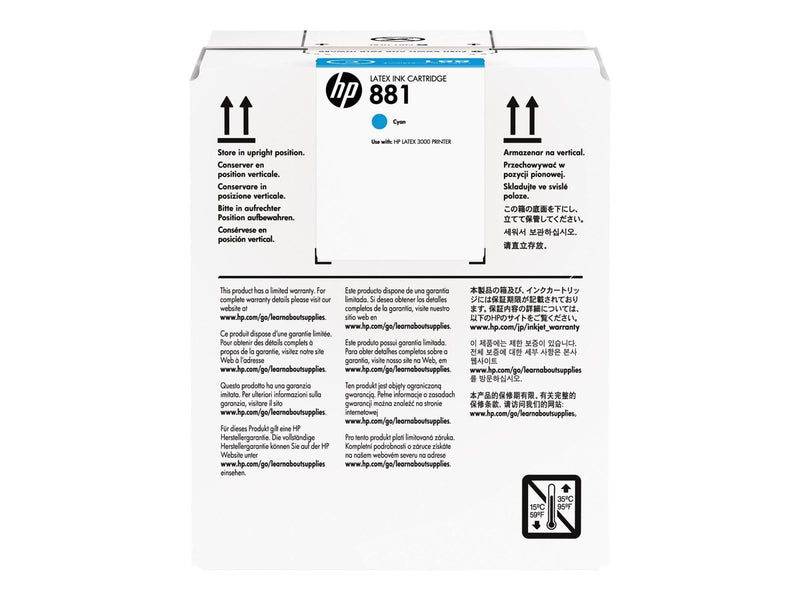 HP 881 - Cyan Ink - Original - Tintenpatrone Cyan