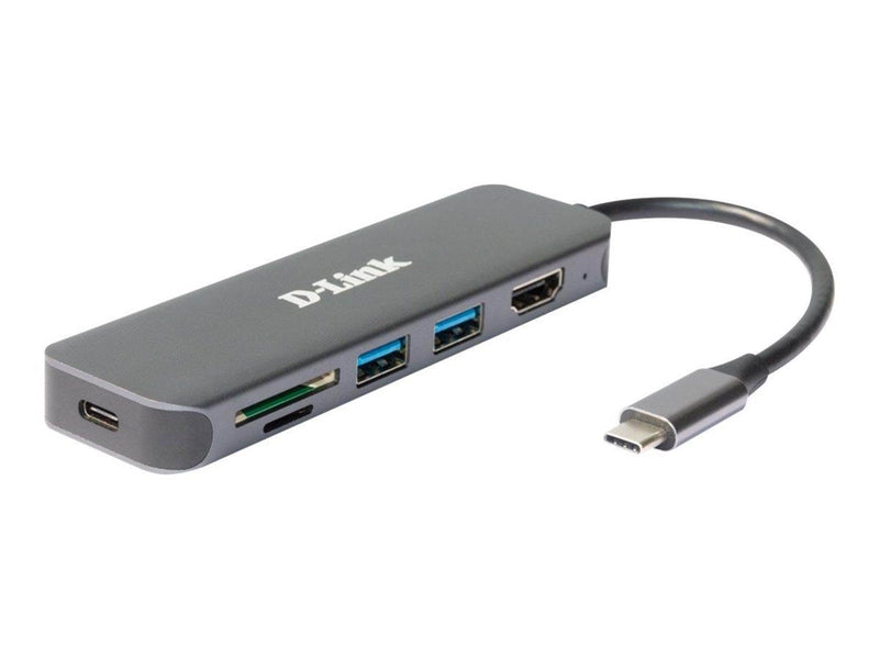 D-Link DUB-2327 - docking station - USB-C / Thunderbolt 3 - HDMI
