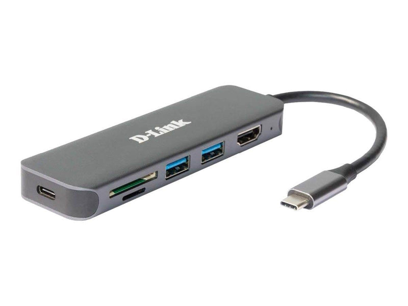 D-Link DUB-2327 - docking station - USB-C / Thunderbolt 3 - HDMI