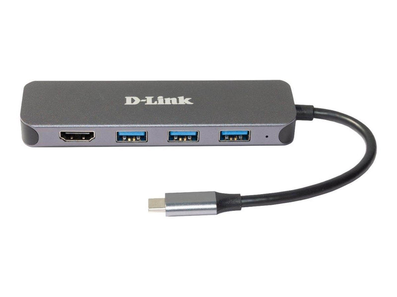 D-Link DUB-2333 - docking station - USB-C / Thunderbolt 3 - HDMI