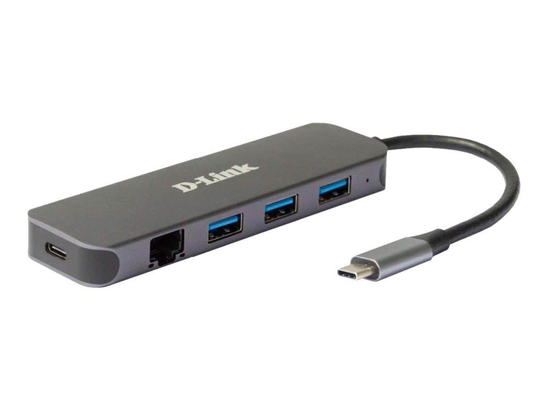 D-Link DUB-2334 - docking station - USB-C - HDMI - GigE
