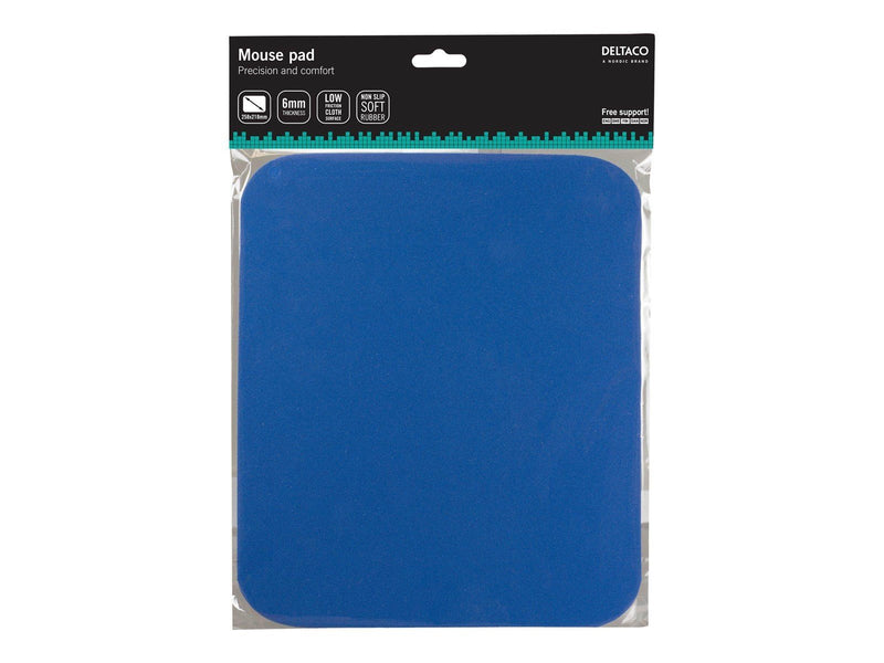 Deltaco Mouse Pad Blue