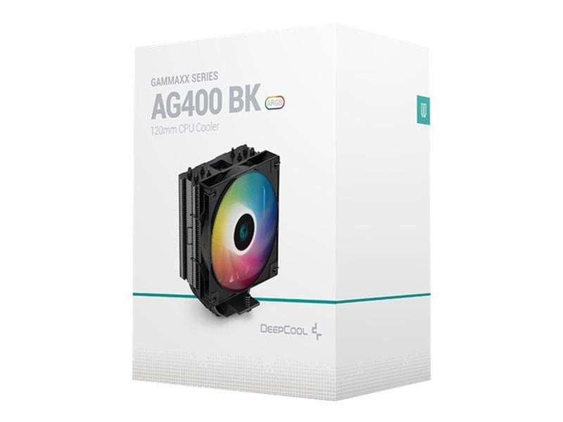 DeepCool AG400 BK ARGB - CPU-Luftkühler - Max 32 dBA