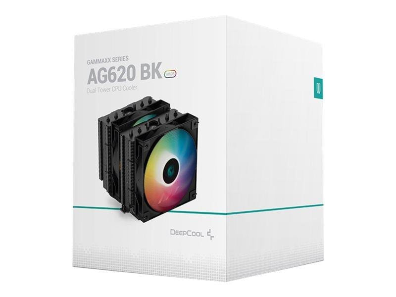 DeepCool AG620 BK ARGB - CPU-Luftkühler - Max 29 dBA