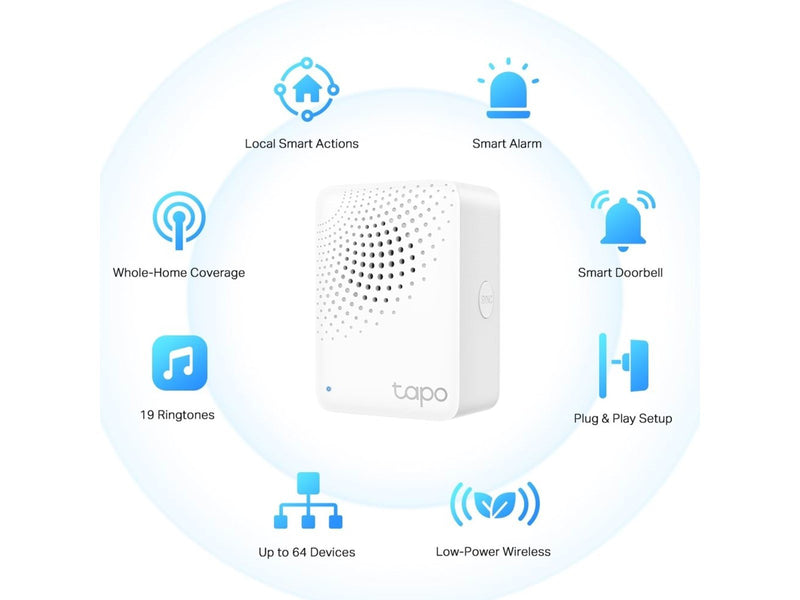 TP-Link Tapo H100 Tapo Smart IoT Hub with Chime