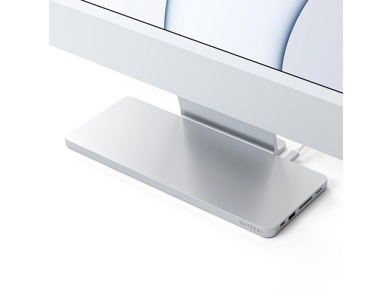 Satechi USB-C Slim Dock for the 24" iMac (2021) - Silver
