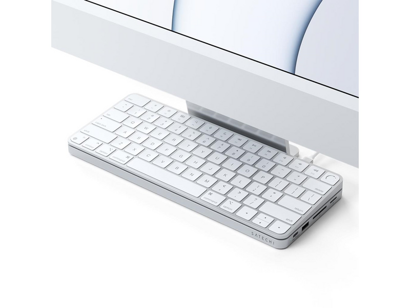 Satechi USB-C Slim Dock for the 24" iMac (2021) - Silver