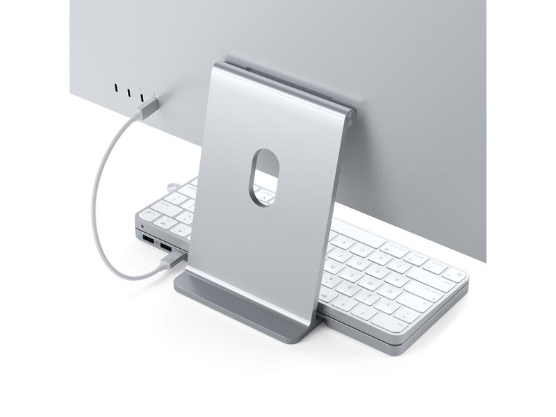 Satechi USB-C Slim Dock for the 24" iMac (2021) - Silver