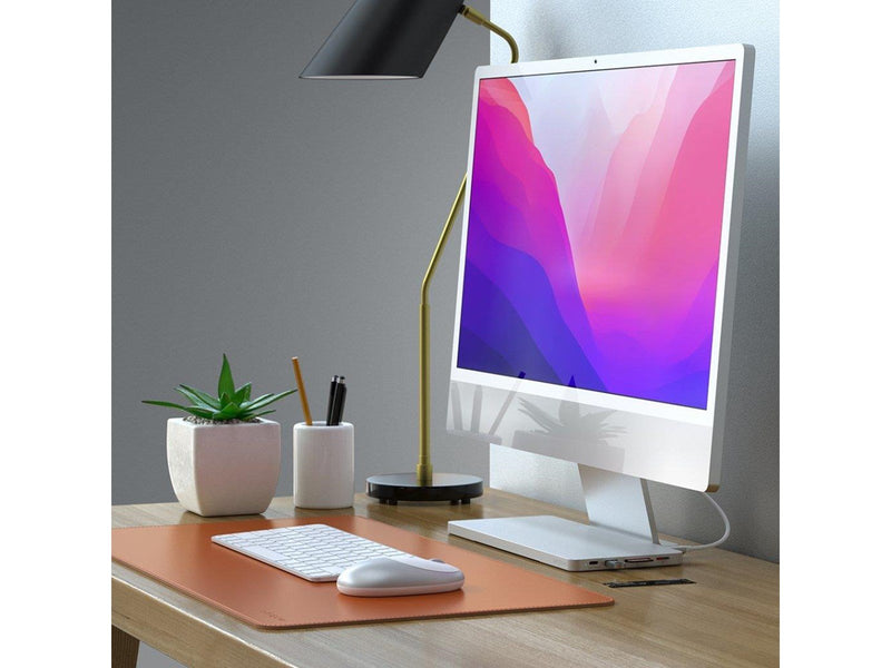 Satechi USB-C Slim Dock for the 24" iMac (2021) - Silver