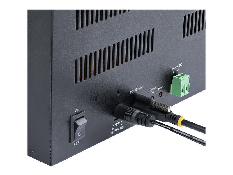 StarTech.com 4-Slot PCIe Expansion Chassis with PCIe x2 Host Card PCIe 2.0 - 10Gbps External PCIe Slots for Desktops/Servers PCI