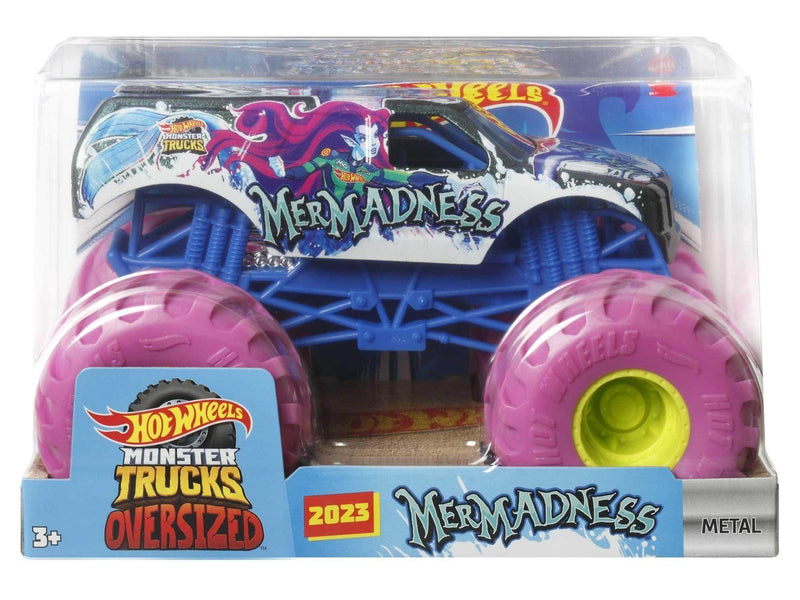 Hot Wheels Monster Trucks 1:24 Scale Vehicles Collectible Die-Cast Toy Trucks Assorted