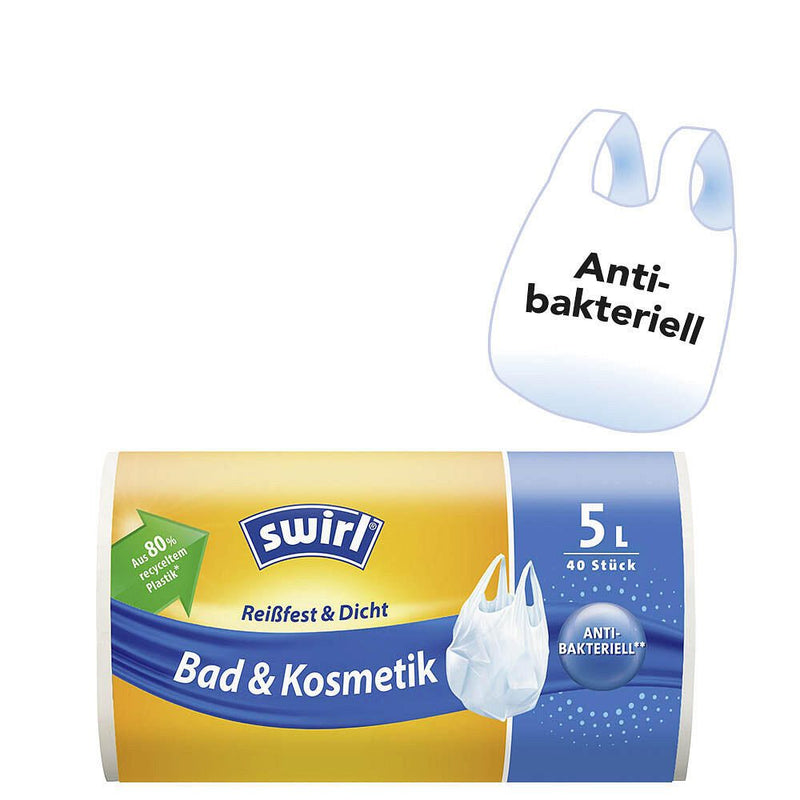 swirl Kosmetikbeutel 3290 5,0 l weiß - 40 Stück