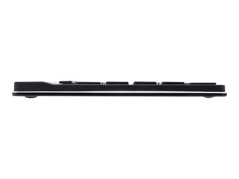 R-Go Tools R-Go Compact Break - keyboard - multi device - QWERTZ - US English - black - Tastaturen - US-Englisch - Schwarz