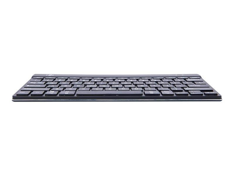 R-Go Tools R-Go Compact Break - keyboard - multi device - QWERTZ - US English - black - Tastaturen - US-Englisch - Schwarz