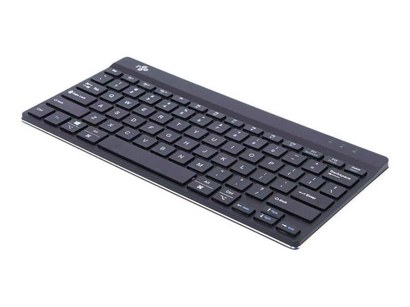 R-Go Tools R-Go Compact Break - keyboard - multi device - QWERTZ - US English - black - Tastaturen - US-Englisch - Schwarz