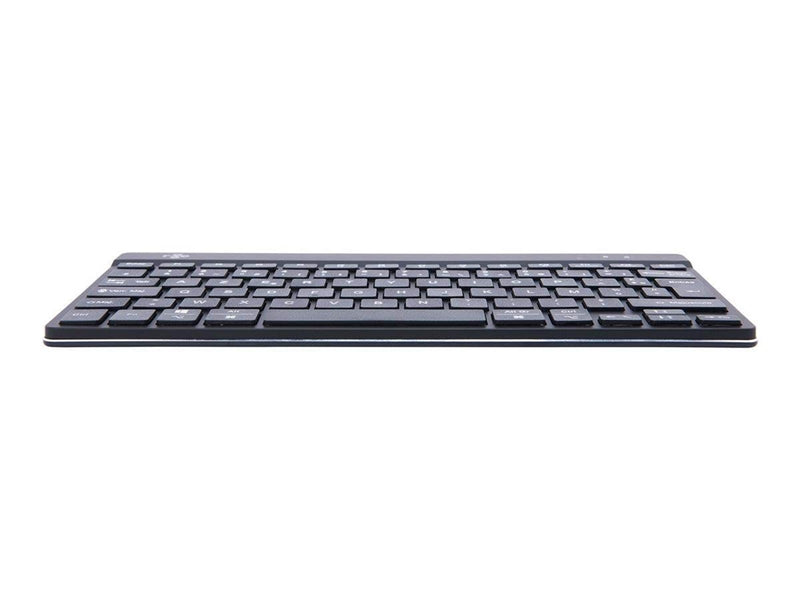 R-Go Tools R-Go Compact Break - keyboard - multi device - QWERTZ - US English - black - Tastaturen - US-Englisch - Schwarz