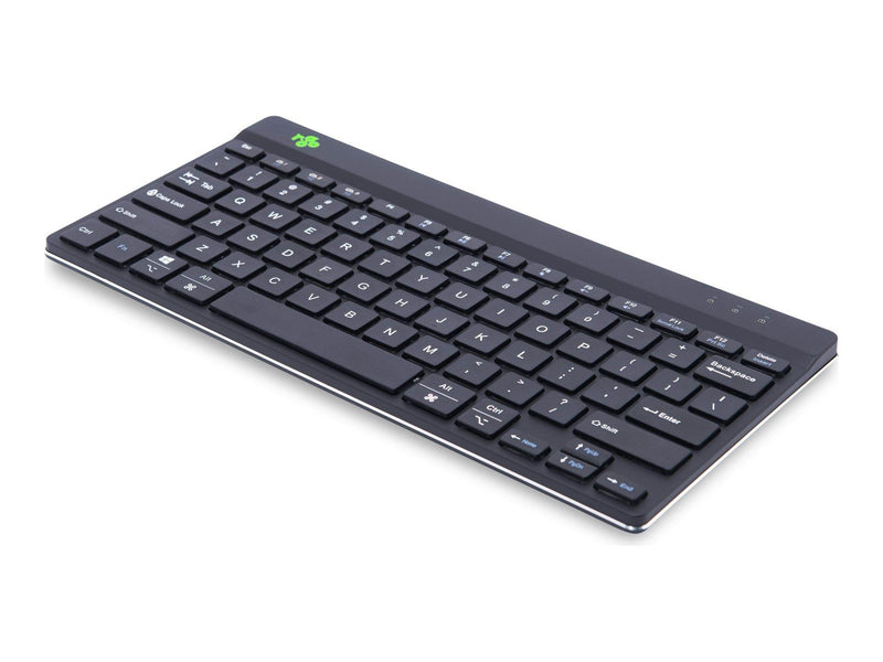 R-Go Tools R-Go Compact Break - keyboard - multi device - QWERTZ - US English - black - Tastaturen - US-Englisch - Schwarz