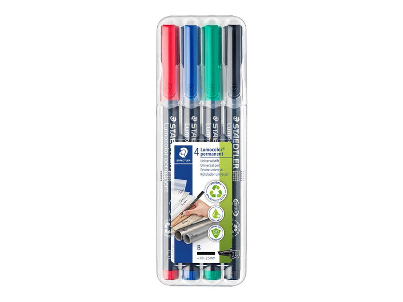 Staedtler Universal pen Lumocolor perm B 4pcs