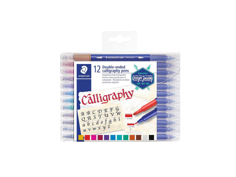 Staedtler Double-ended calligr. pens 12pcs