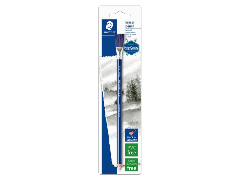 Staedtler Eraser penc brush blister 100% PEFC