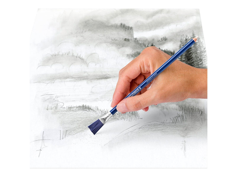 Staedtler Eraser penc brush blister 100% PEFC