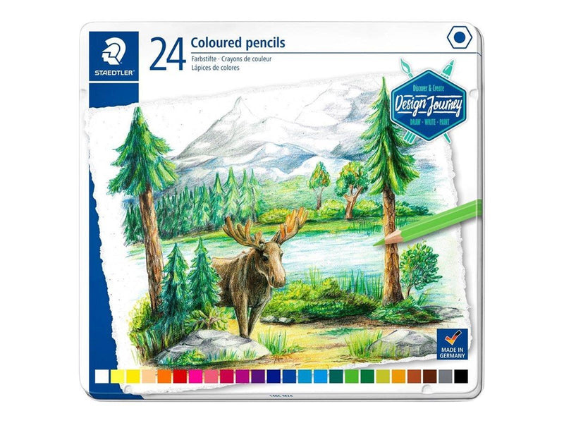 Staedtler Coloured pencil 24pcs     100% PEFC
