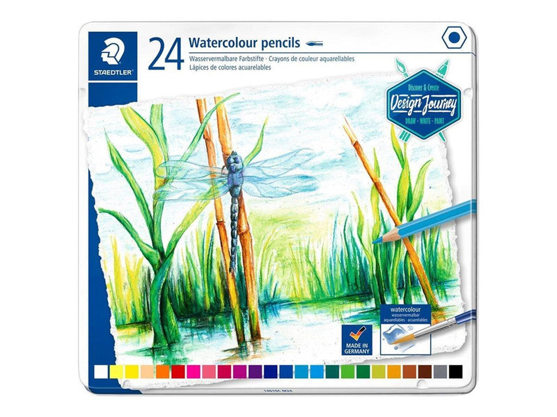 Staedtler Coloured pencil aqu 24pcs 100% PEFC