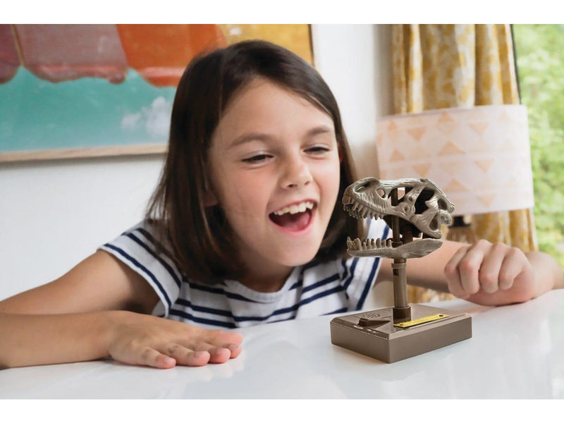 4M KIDZROBOTIX / ROARING T-REX SKULL
