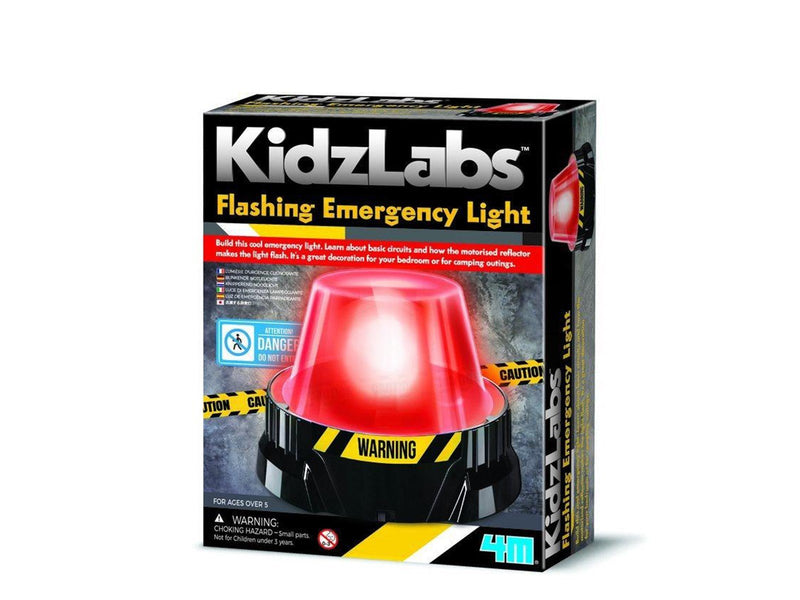 4M KIDZLABS / FLASHING EMERGENCY LIGHT