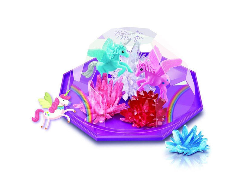 4M Crystal Growing - Magical Unicorn - Crystal Terrarium