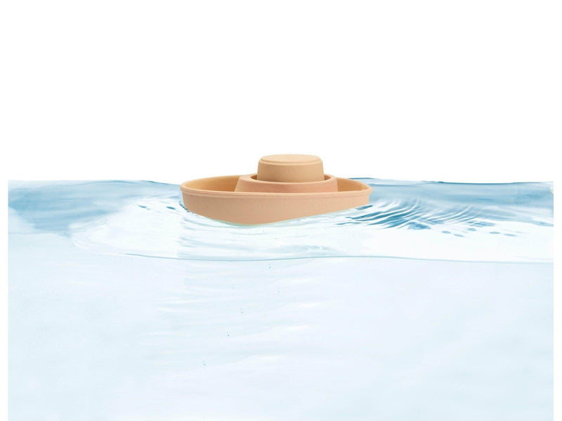 PLANTOYS Rubber Convertible Boat – Pastel Orange