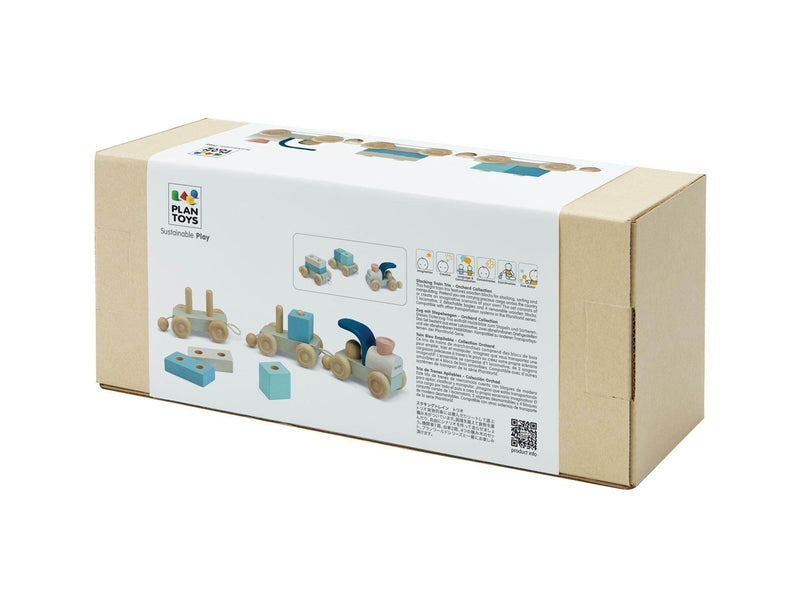 PLANTOYS Stacking Train Trio