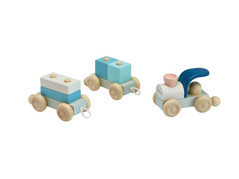 PLANTOYS Stacking Train Trio