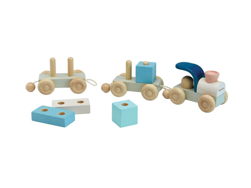 PLANTOYS Stacking Train Trio