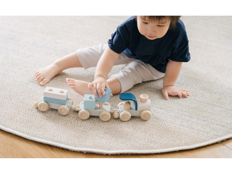 PLANTOYS Stacking Train Trio