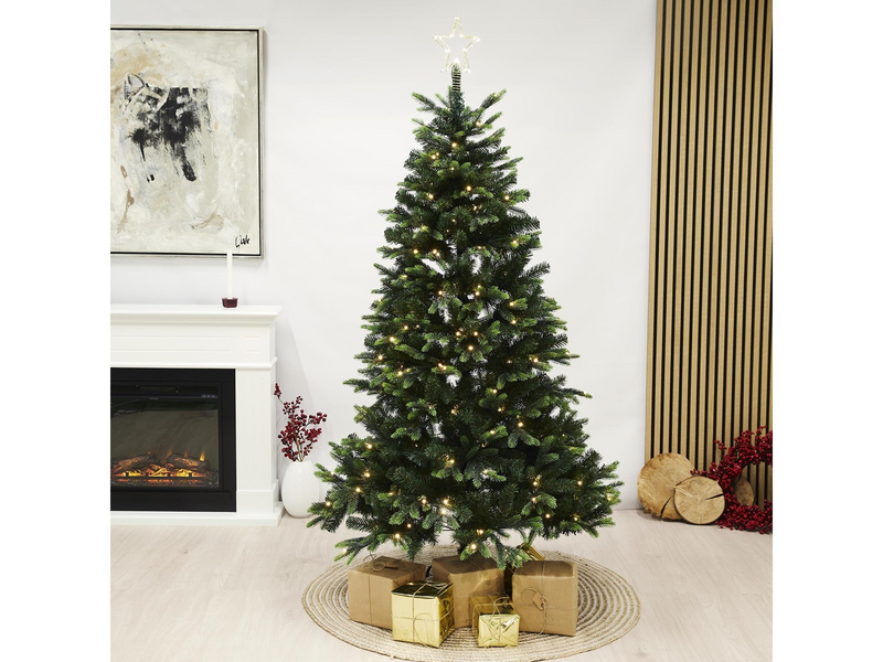 NORDIC WINTER Christmas tree artificial PE/PVC - 150x106 cm - ”LIFA” class A+