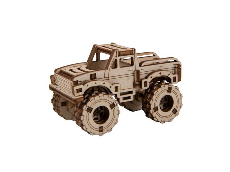 Mobimods WoodenCity Monster Truck Model