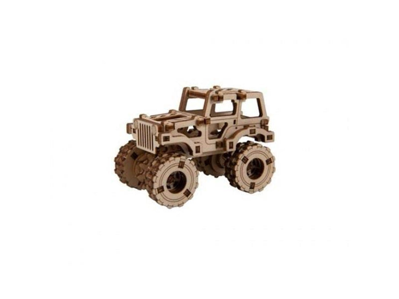 Mobimods WoodenCity Monster Truck Jeep
