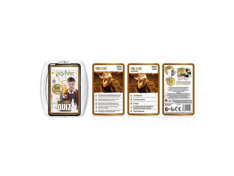 Winning Moves Harry Potter Top Trumps Quiz Card Game (ENGLISH)